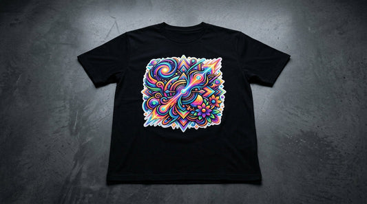 Applying high quality dtf transfers for dark shirts compared to sublimation printing